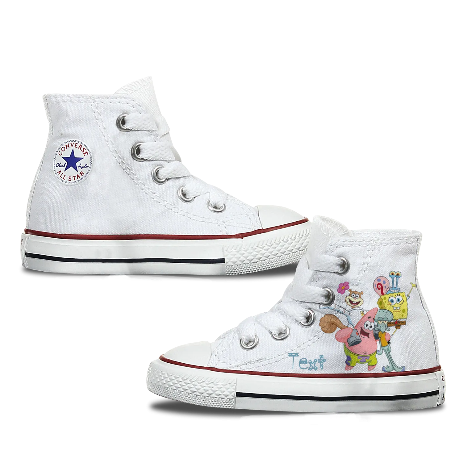 Spongebob Kids Custom Converse