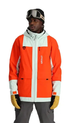 Spyder Field Jacket Mens 2024 Twisted Orange