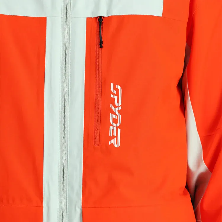 Spyder Field Jacket Mens 2024 Twisted Orange