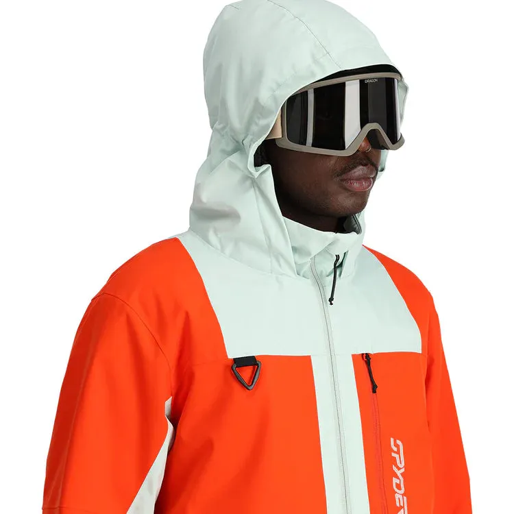 Spyder Field Jacket Mens 2024 Twisted Orange