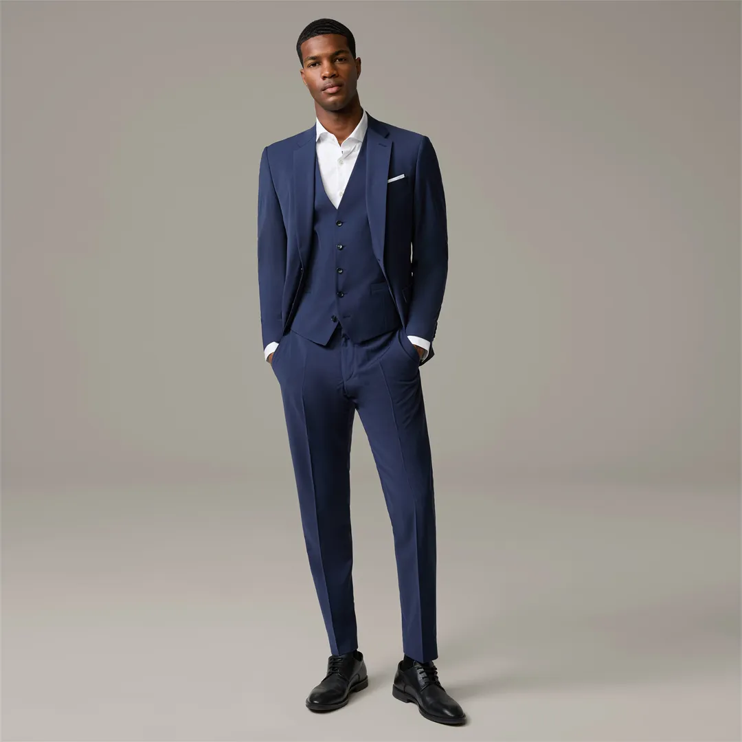 Strellson  Flex Cross Building Kit suit Caleb-Madden, navy