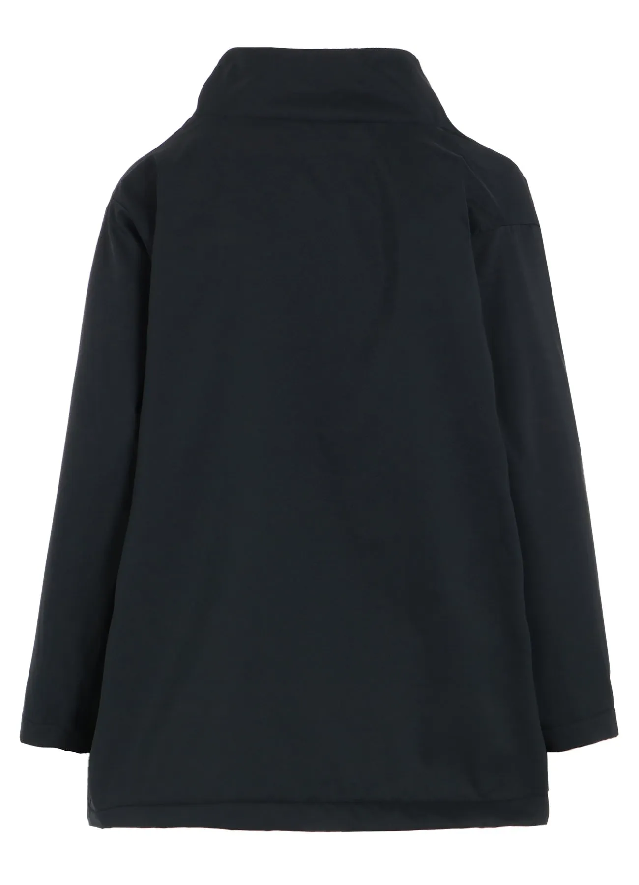 STRETCH TAFFETA   FLEECE COAT