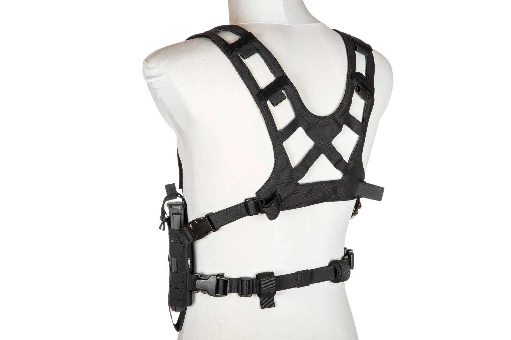 Tactical  Vest Laser Chest Rig Thyla - Black