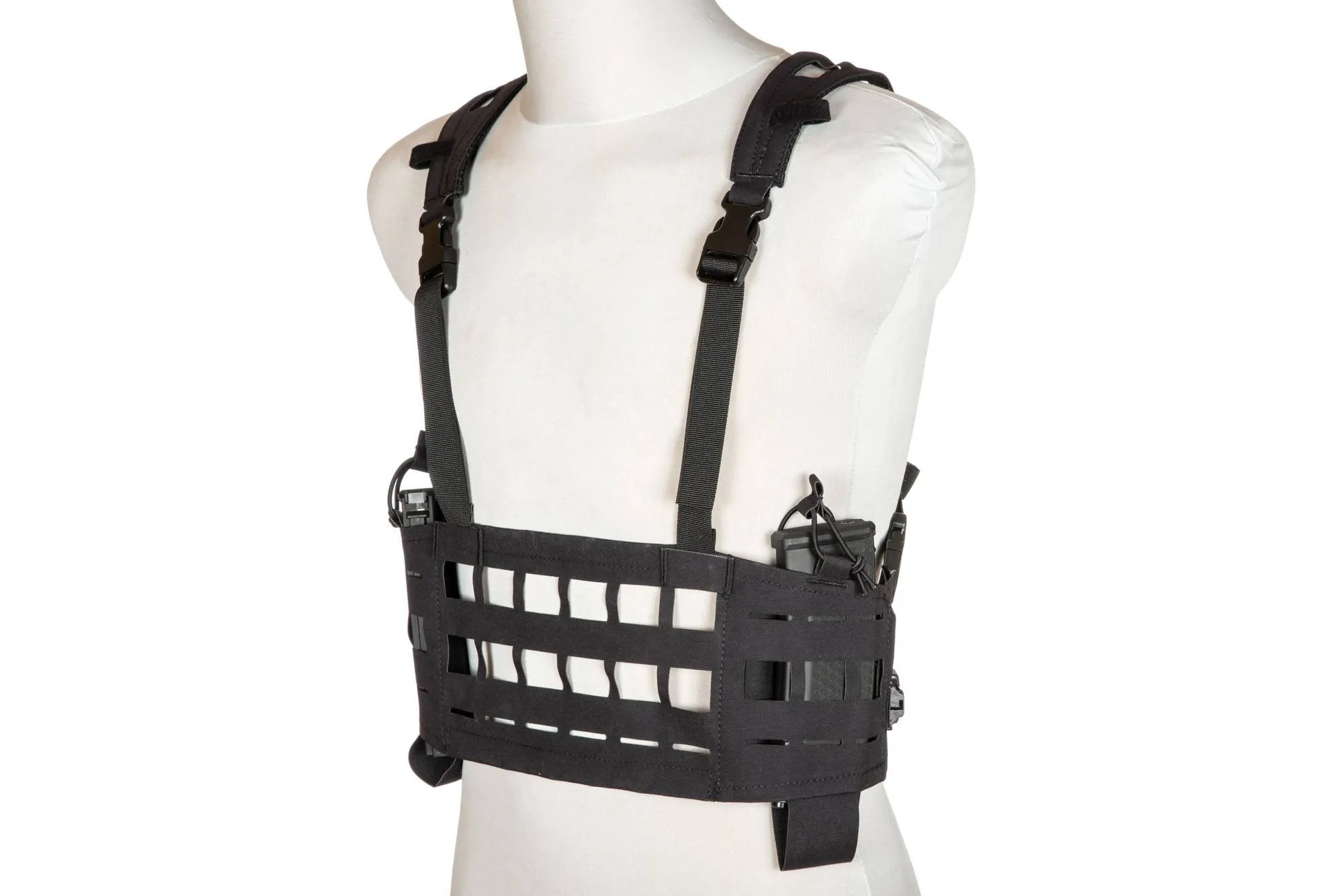 Tactical  Vest Laser Chest Rig Thyla - Black