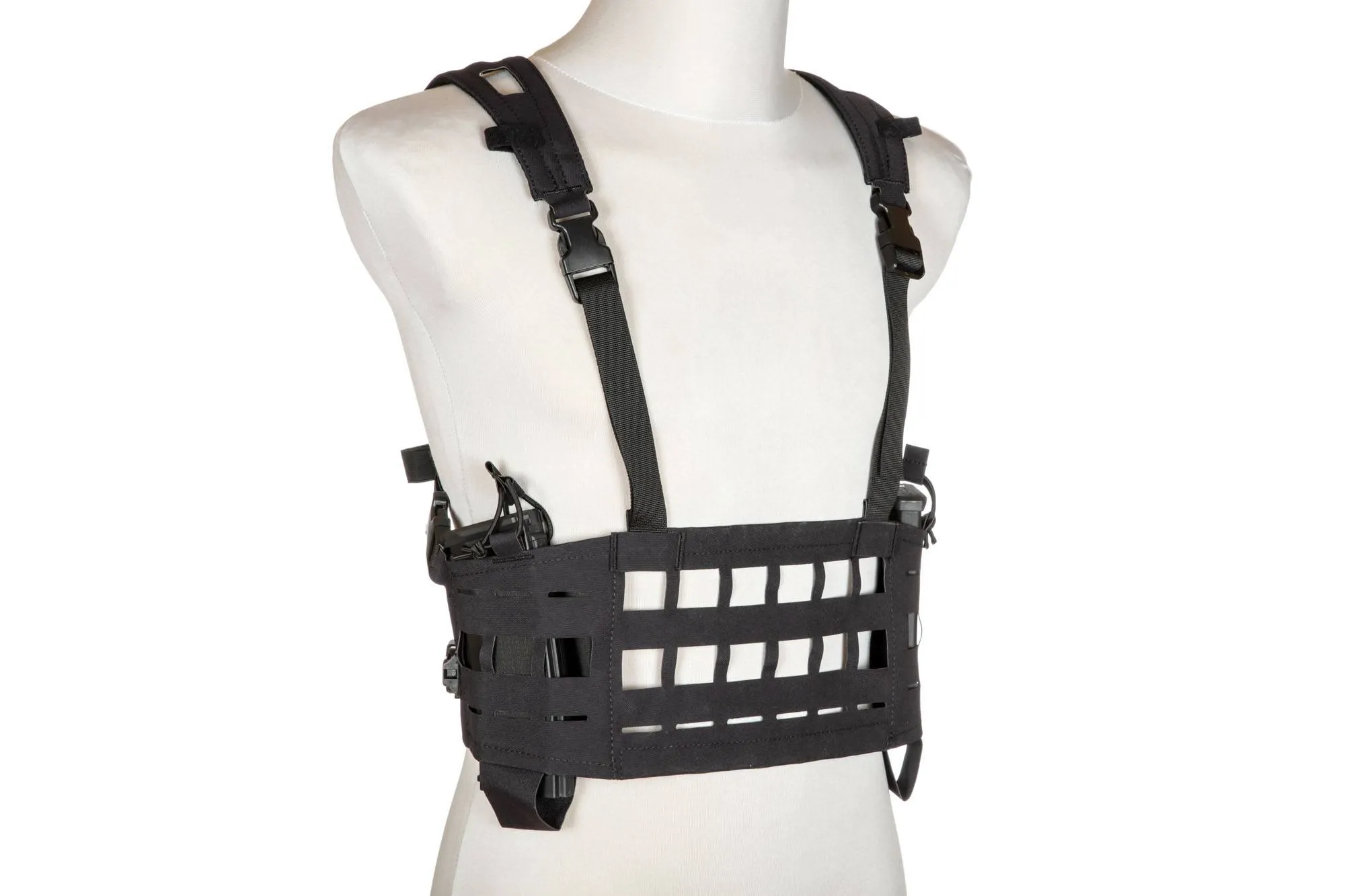 Tactical  Vest Laser Chest Rig Thyla - Black