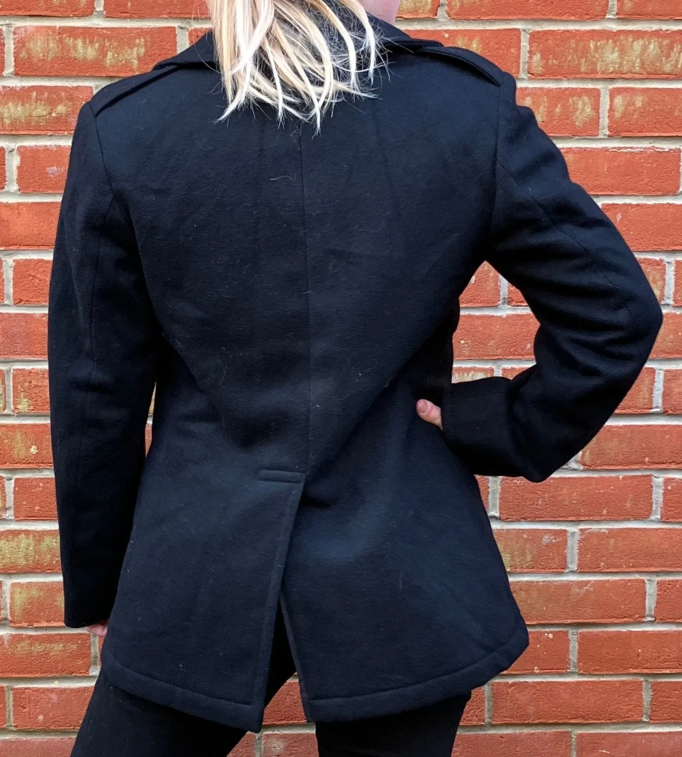 US Navy Pea Coat - women's