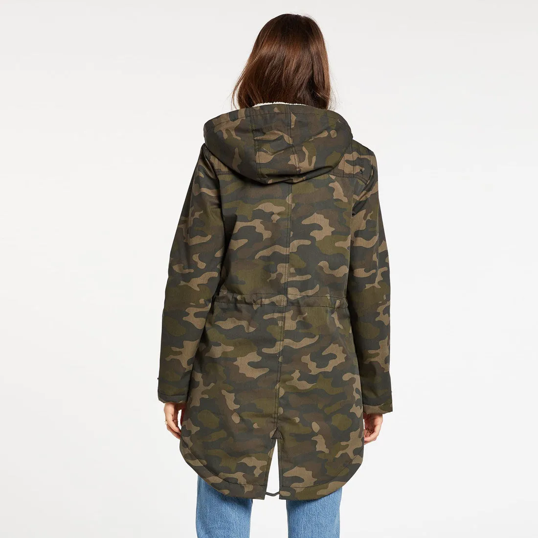 VOLCOM Women's Walk On By 5K Nuts Parka - Camo