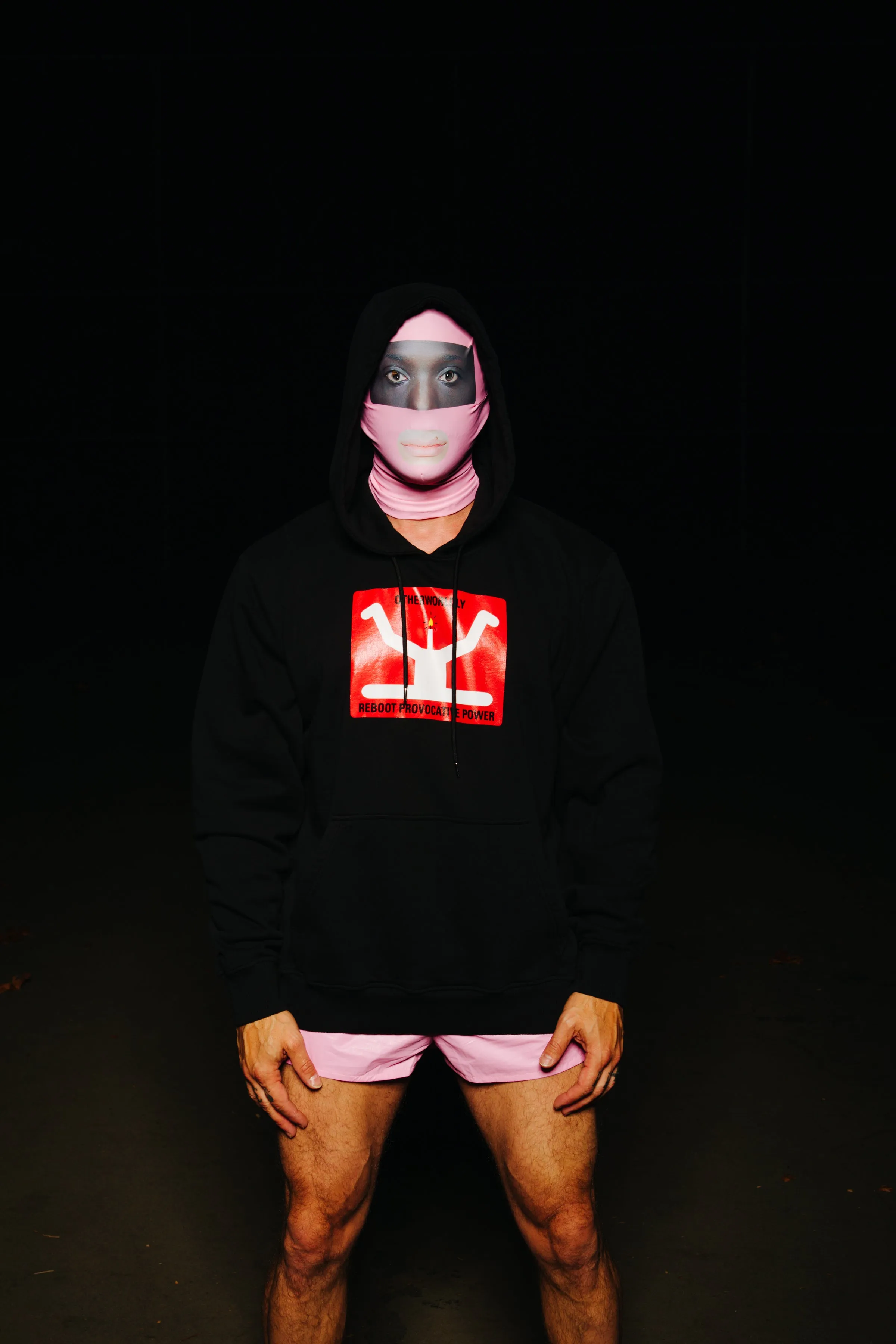 WALTER VAN BEIRENDONCK FW22 CANDLE HOODIE