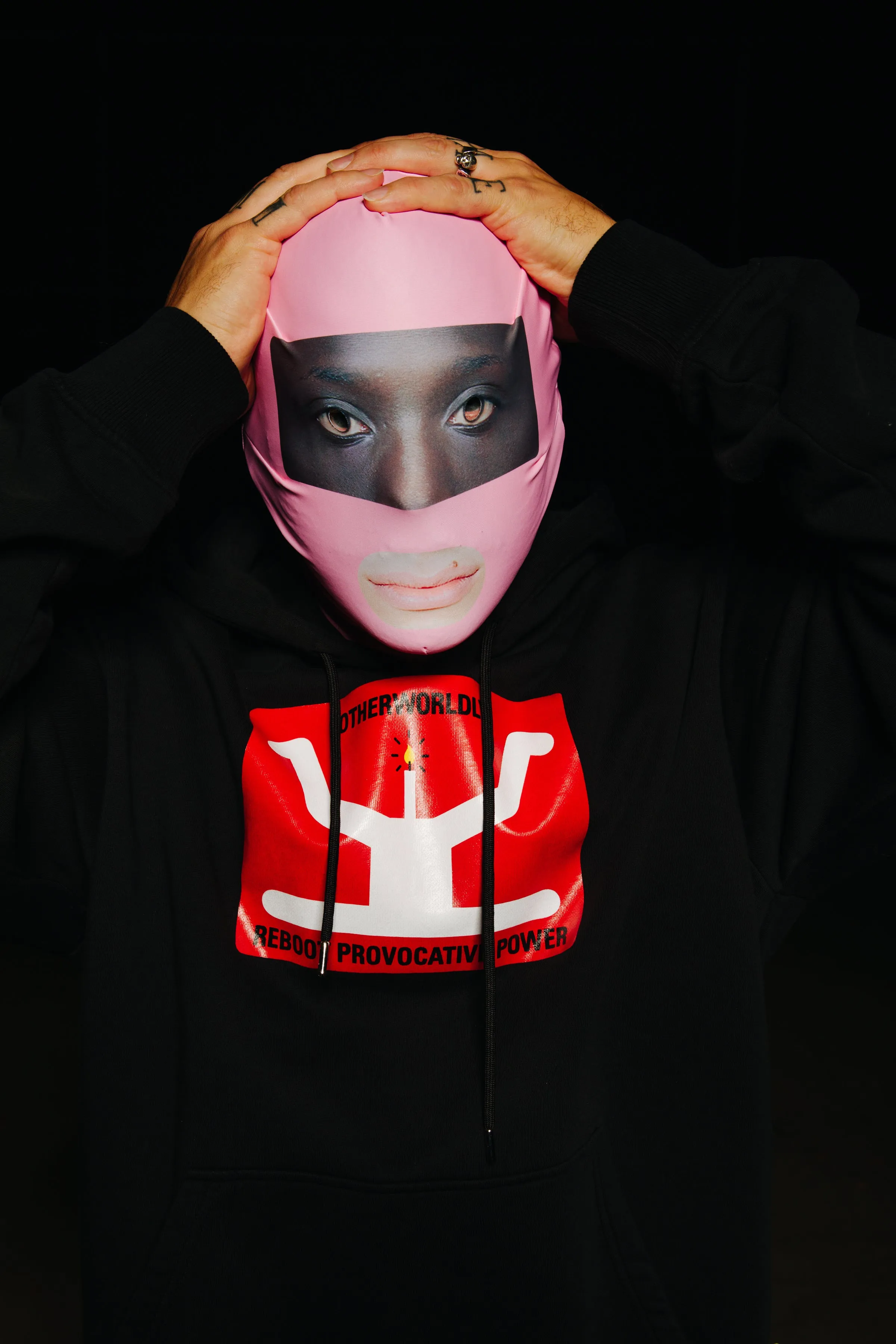 WALTER VAN BEIRENDONCK FW22 CANDLE HOODIE